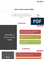 Klio 6 - PPT - 12.1. Napredak U Ranom Novom Vijeku