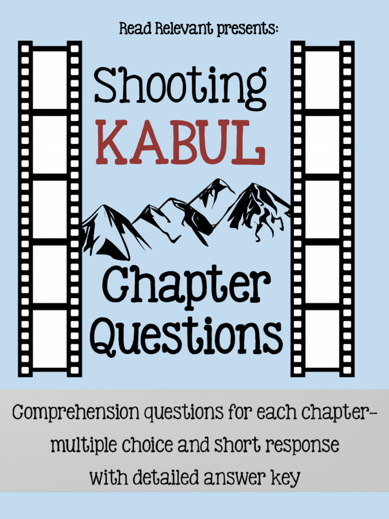 Shooting Kabul PDF Taliban Afghanistan