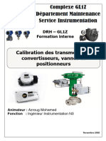 Formation Calibration Et Configuration Des Instruments