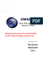 rapport OWASP