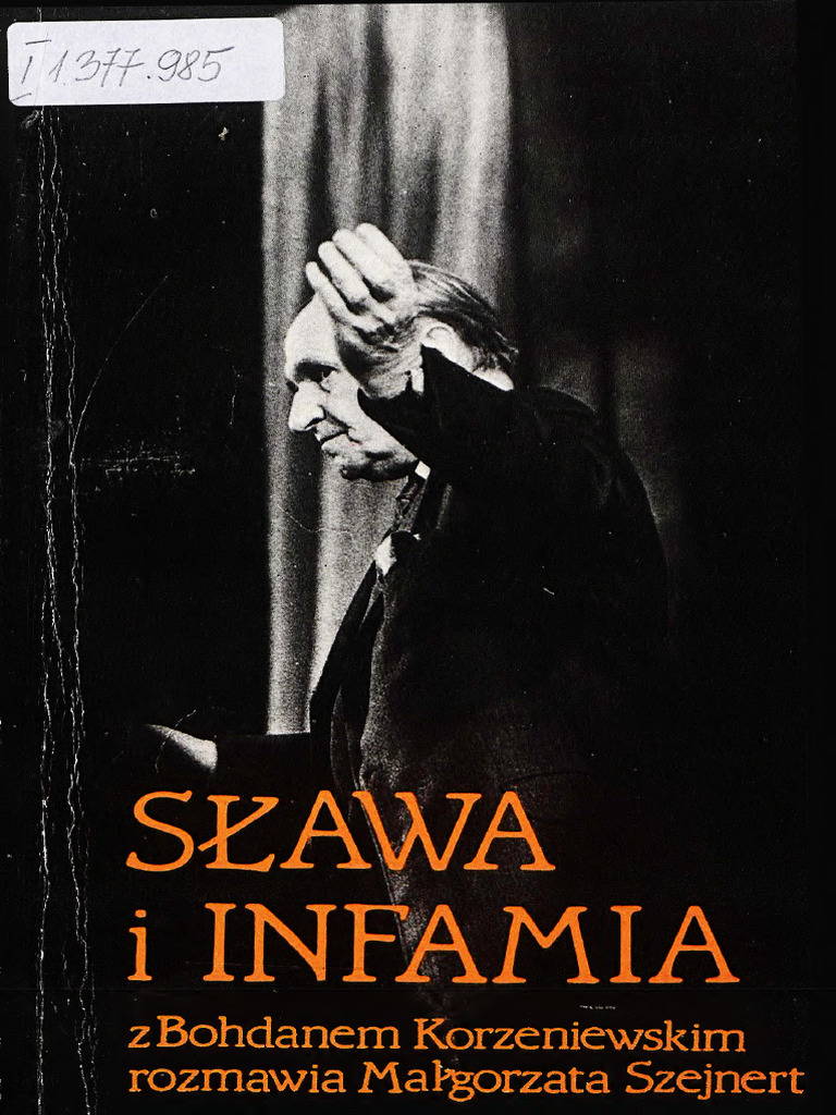 Korzeniewski Slawa Infamia JPG 1137 | PDF