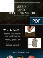 7th Seed and Seedling Vigor