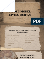 Ppt Living Qur'an kelompok 3 IQT IV A