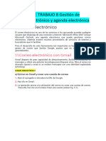 UNIDAD DE TRABAJO 8 GestiÃ N de Correo Electrã Nico y Agenda Electrã Nica