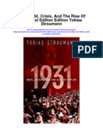 Download 1931 Debt Crisis And The Rise Of Hitler 1St Edition Edition Tobias Straumann full chapter pdf scribd