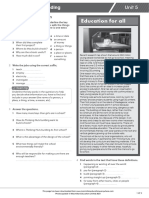 B1PLUS U5 Exam Practice Reading