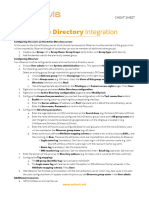 NETAVIS Cheat Sheet Active Directory Integration