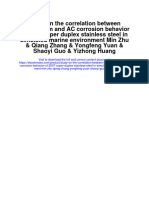 Download Study On The Correlation Between Passive Film And Ac Corrosion Behavior Of 2507 Super Duplex Stainless Steel In Simulated Marine Environment Min Zhu Qiang Zhang Yongfeng Yuan Shaoyi Guo Yizhon full chapter pdf scribd