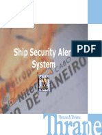Ship Security Alert Brief