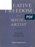 Creative Freedom and The Soviet Artist