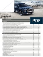 Hyundai Palisade Price List RU