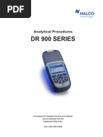 Method List: DR/890 vs. DR 900: Parameter DR/890 Program WAH Range (MG ...