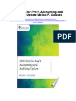 Download 2020 Not For Profit Accounting And Auditing Update Melisa F Galasso full chapter pdf scribd