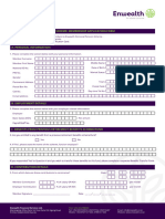 Application Form Enwealth new Account