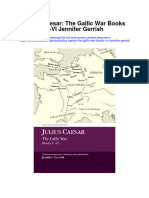 Julius Caesar The Gallic War Books V Vi Jennifer Gerrish Full Chapter PDF Scribd