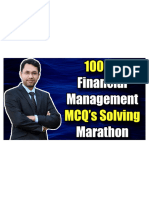 FSM MCQ Marathon Notes