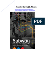 Download Subway John E Morris E Morris full chapter pdf scribd