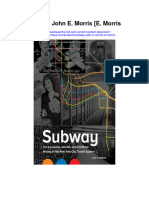 Subway John E Morris E Morris Full Chapter PDF Scribd