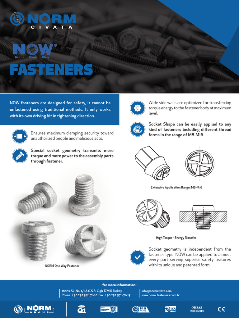Secure Fasteners for High Torque | PDF | Mechanical Engineering