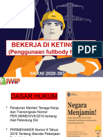 Bekerja Di Ketinggian: (Penggunaan Fullbody Harness)