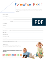 Child Information Sheetpdf