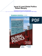 Pearson Edexcel A Level Global Politics Robert Murphy Full Chapter PDF Scribd