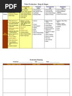 Production Cycle and Planning Guide