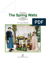 The Spring Waltz - Opus 160 - Piano