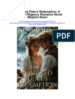 A Wicked Dukes Redemption A Historical Regency Romance Novel Meghan Sloan Full Chapter PDF Scribd