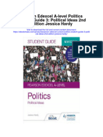 Download Pearson Edexcel A Level Politics Student Guide 3 Political Ideas 2Nd Edition Jessica Hardy full chapter pdf scribd