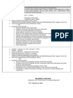 CS Form No. 212 Attachment Work Experience Sheet CAROL 1