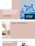 (123doc) Data Driven Marketing Shopee