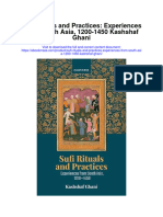 Sufi Rituals and Practices Experiences From South Asia 1200 1450 Kashshaf Ghani Full Chapter PDF Scribd