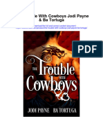The Trouble With Cowboys Jodi Payne Ba Tortuga Full Chapter PDF Scribd