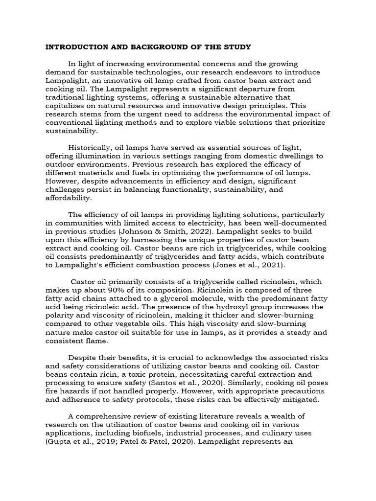 Capstone 1 Pdf Sustainability Lighting