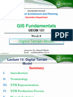 GEOM 121 - Lecture 8 - Digital Terrain Model
