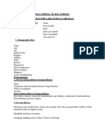 Format in Care Plan 2 Year