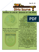 #26 The Dirty Scurve (Sep 19 - 24)