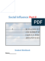 Social Influence Part II Student Workbook