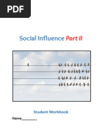 Social Influence Part II Student Workbook