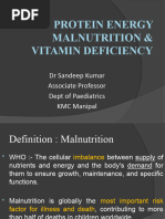 Topic 6 Malnutrition - Vitamin Deficiency