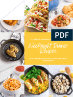 Busy Day Dinners E-cookbook