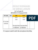 EDT Chimie Org - Générale