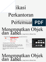 Aplikasi Perkantoran - Pertemuan 11