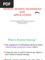 Remote Sensing by Allwin D