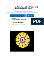 Superatoms Principles Synthesis and Applications Puru Jena Full Chapter