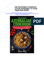 The Ultimate Azerbaijani Cookbook 111 Dishes From Azerbaijan To Cook Right Now Bodic All Chapter