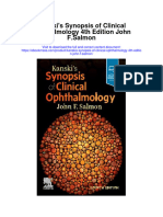 Kanskis Synopsis of Clinical Ophthalmology 4Th Edition John F Salmon Full Chapter