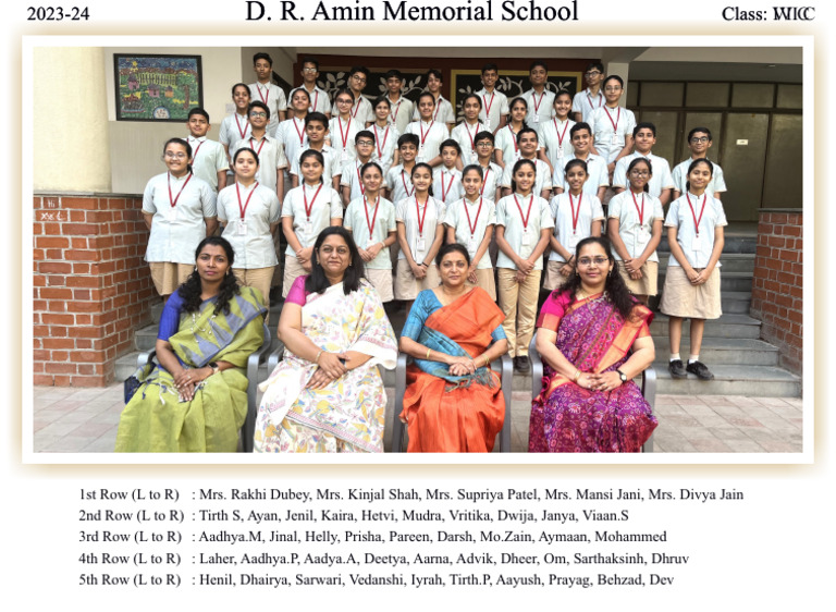 DR Amin Class Photo | PDF