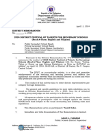 District Memo-DFOT 2024